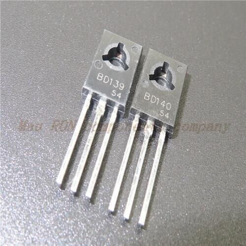 20PCS/LOT BD139 BD140 ( 10PCS BD139 + 10PCS BD140 ) TO126 TO-126 new voltage regulator IC New original In Stock