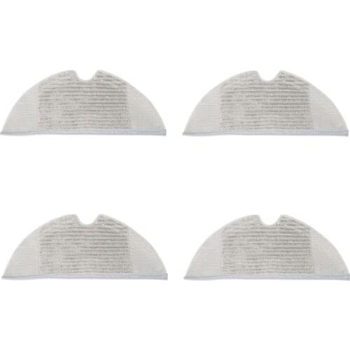 4Pcs Mop Cloth for Xiaomi Mijia 1C Robot Vacuum Mop , Robotic Vacuum Cleaner Accessories Replacements