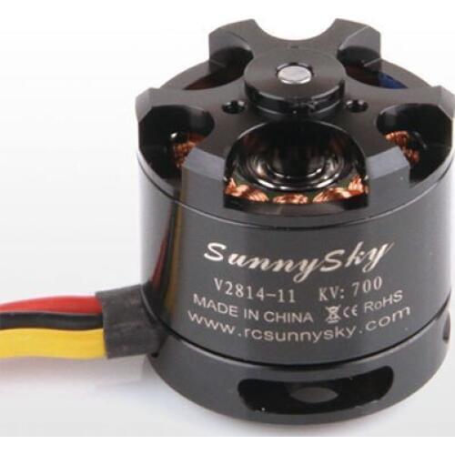 Free shipping + 2014 Newest SUNNYSKY V2814 KV700 KV800 Outrunner Brushless Motor for Quadcopter
