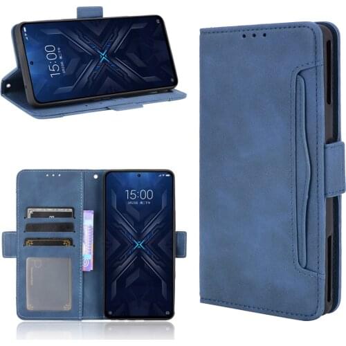 For Xiaomi Black Shark 4 Pro Case Cover Premium Leather Wallet Leather Flip Multi-card slot Cover For Xiaomi Black Shark 4 Case