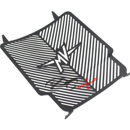 Black Motorcycle Accessories Radiator Grille Grills Guard Cover Protector For MV Agusta Brutale Dragster 800 RR 2015-2016