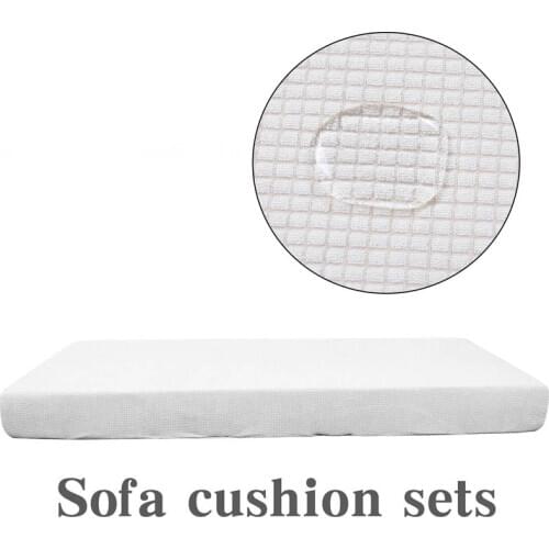 Elasticity 1/2/3/4 Seat Polar Fleece Home Furniture Canap Protector Case Bench Chair Covering Slipcover