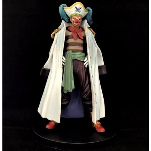 17CM Japanese anime figure one piece Buggy ver action figure collectible model toys for boys