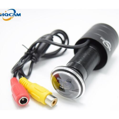 HQCAM Sony CCD 420TVL 170 Degree 1.78mm Fisheye Lens Wide Angle Lens Door eye Hole Camera mini camera ccd cctv Fisheye camera