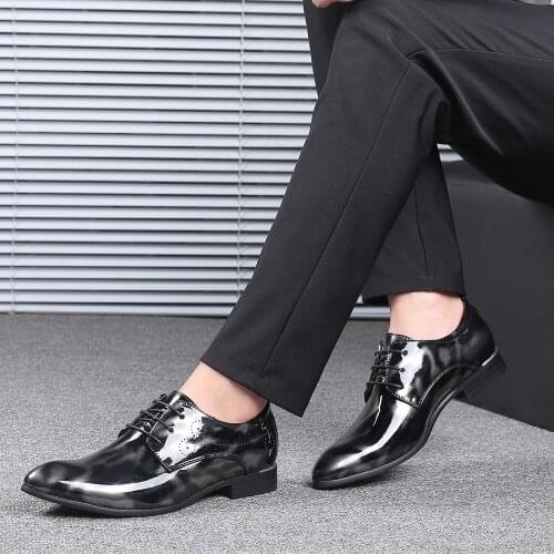 Classic Male shoes dress men zapatos vestir sapato male scarpa cuero Mens moccasins couro hombre casual size leather Moccasins