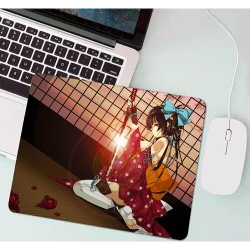Small mouse pad Computer mouse pad Waterproof multi-size non-slip natural rubber table mat with seaming gaming keyboard pad