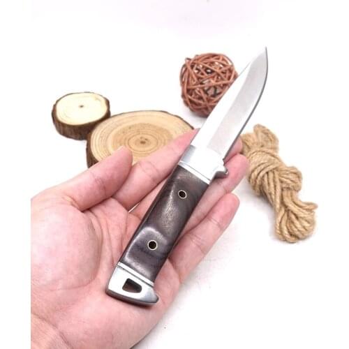 Small Hunting Fixed Knife Tactical Survival Straight Knife Multitool 3cr13Mov Blade Outdoor Camping Pocket Knives EDC Tools