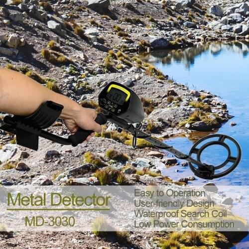 MD-3030 Metal Detector Professional Underground Depth Metal Detector High Sensitivity Gold Treasure Detector Hunter Pinpointer
