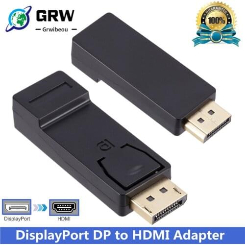 Mini Display Port DP 1080P HDMI-compatible Adapter Cable Male Female Converter Cable Adapter Video Audio Connector for PC HDTV