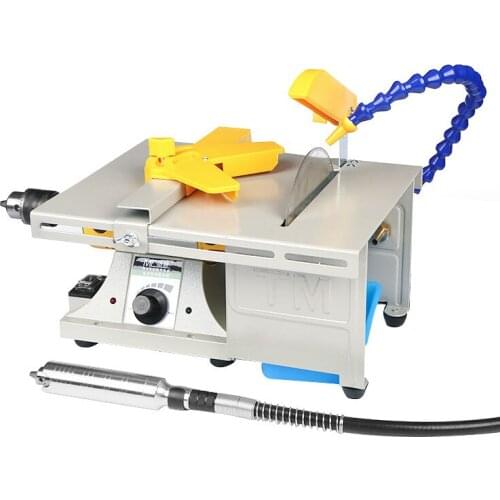 Multifunctional Table Saw 850W Jade Cutting and Polishing Machine Engraving Water Cutting Machine Polishing Machine CH