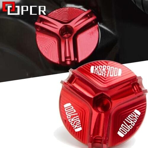 Motorcycle CNC Alunium Engine Oil Cap Bolt Screw Filler Cover For YAMAHA XSR700 XSR900 XSR 700 900 2016 2017 2018 2019 Lastest