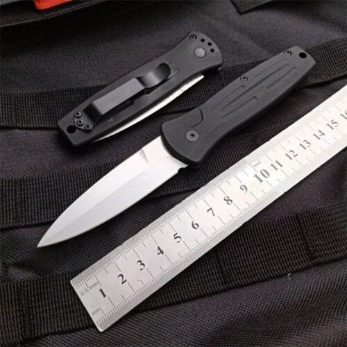 Butterfly In Knife BM3551 154CM Steel Blade Stonewash Pocket Knife Single Action Tactical Knifes Fishing EDC Survival Tool
