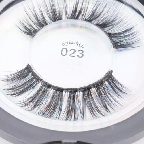 3D Mink Hair False Eyelashes Natural/Soft Long Eye Lashes Wispy Makeup Beauty Extension Tools