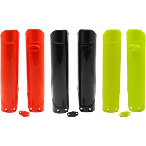 Motorcycle Dirt Bike Front Forks Protector Durable Plastic Cover for Front Fork Easy Installation Shock Absorber Cover