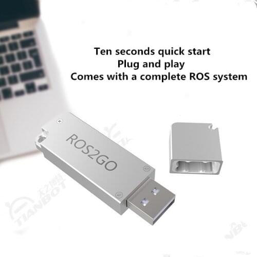 ROS2G0 comes with Ubuntu and ROS system high-speed solid-state flash memory U disk