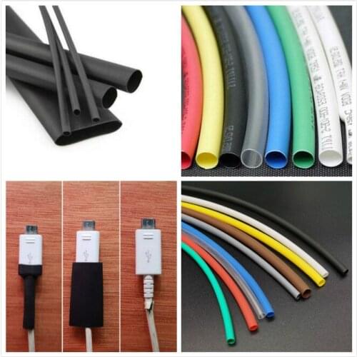 1meter 2: 1 times shrink sleeve heat shrink tube wire electronic 25mm-90mm DIY kit insulation shrink tubing heat shrink