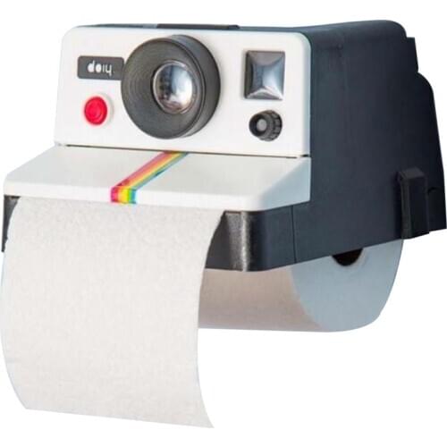 Tissue Box Creative Retro Camera Shape Inspired Tissue Boxes Toilet Roll Paper Holder Box Bathroom Retro Decor