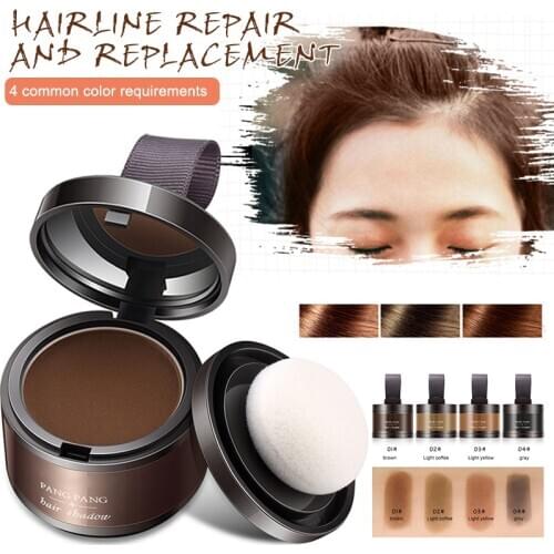 Hairline Shadow Powder Hair Line Powder Quick Cover Up Hair Root Concealer Makeup Hair Natural Cover Unisex Hair Loss Product