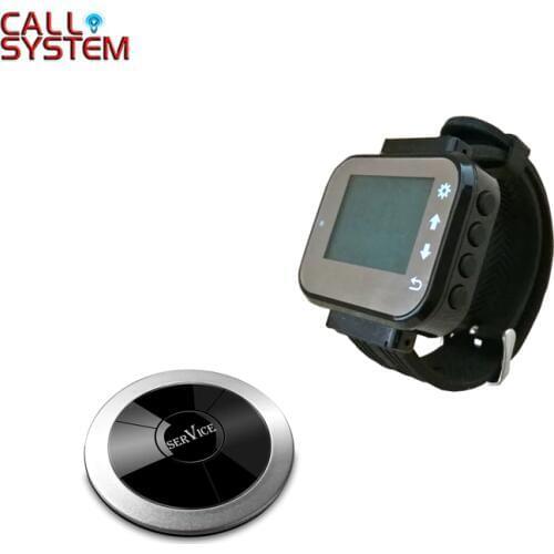 Ycall Wireless Calling System restaurant guest paging waiter caller wrist pager call bell button