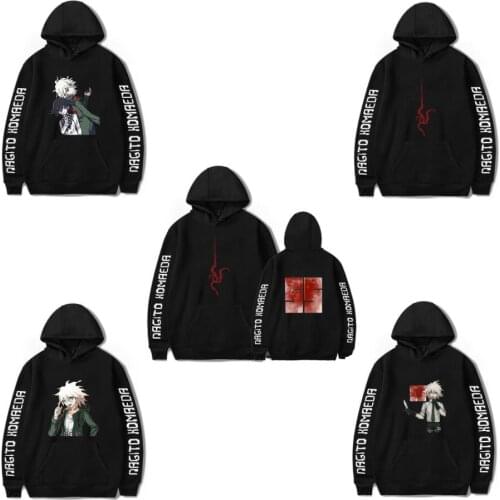 Anime Cosplay Dangan Ronpa Super Danganronpa Funny Hoodie men/women Hip Hop Graphic Sweatshirts Poleron Hombre Streetwear Hooded