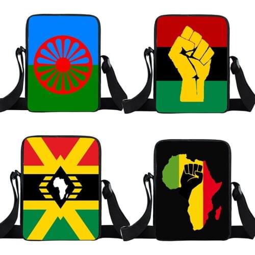 Roma Flag Crossbody Bag 3D Printing Casual Shoulder Bags Woman Travel Portable Messeger Bag