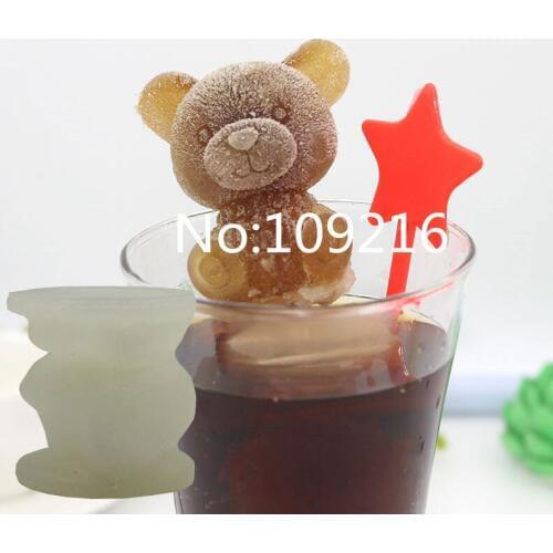1pcs New Arrive Bear Mould Food Grade Silicone Ice Mold etc. DIY Mould