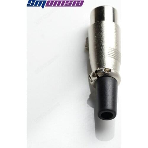 10pcs-500pcs XLR Connector TRS Female Socket Speaker Microphone KTV Jack Japanese Type Double Screws Fixed