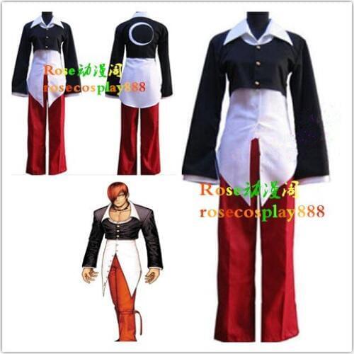 2016 Kof The King of Fighters Iori Yagami Cosplay Costume Customize Any Size