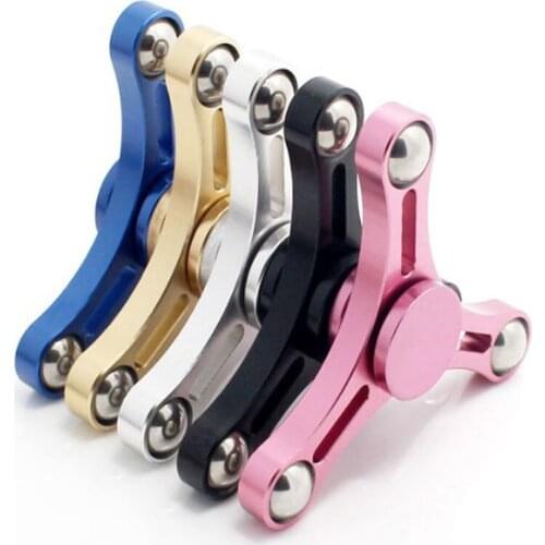 2021 Tri-Spinner Fidget Funny Kid Adult Toy Fidget Spinner Metal EDC Hands Spinner For Autism and ADHD AntiStress Puzzle Toy