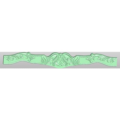 3D model STL format file for cnc router engraving furniture sofa cabinet chair leg pattern Artcam 685