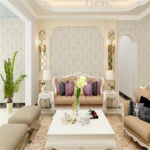 Beibehang wallpaper for walls 3 d European fine pressure non-woven wallpaper 3d relief mural wallpapers for living room