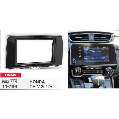 CARAV 11-766 Top Quality Radio Fascia for HONDA CR-V 2017+ Stereo Fascia Dash CD Trim Installation Kit