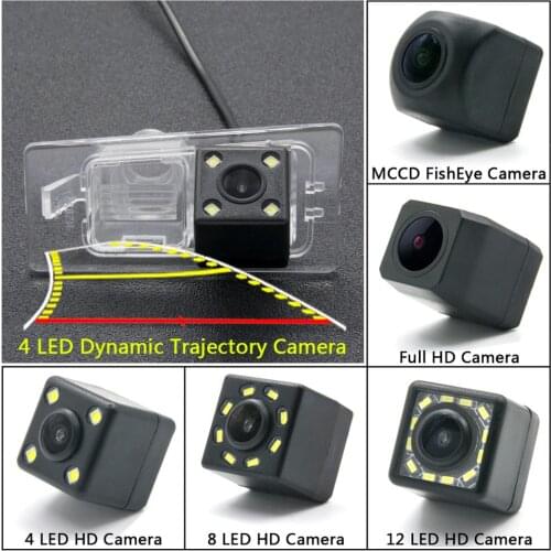 Dynamic Trajectory Car Wireless Backup Parking Rear View Reverse Camera For Asian Hyundai Elantra Avante Kia Ceed Euro Version