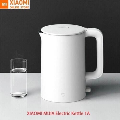 XIAOMI MIJIA Electric Kettle 1A Fast Hot boiling Stainless Water Kettle Teapot Intelligent Temperature Control Anti-Overheat