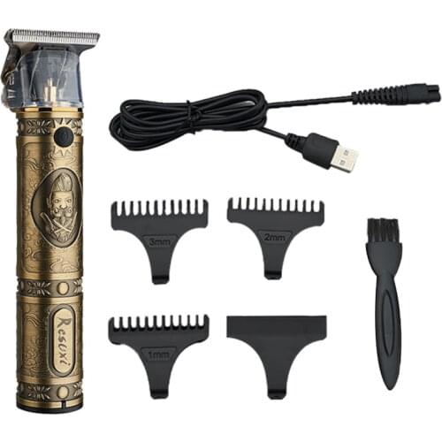 Hot Sale 2020 Barber Shop Hair Clippers Professional Barber Haircut Kit Machine Rechargeable Razor Trimmer Cordless Edge for Men