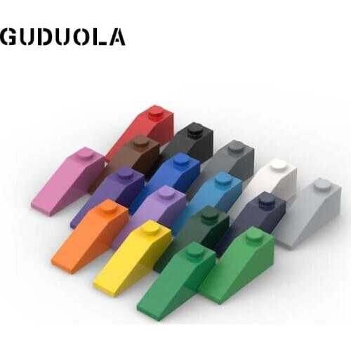 Guduola Slope 1 x 3 (25°) (4286) Building Block Small Particle MOC Build Assembly block DIY Toys 50pcs/lot