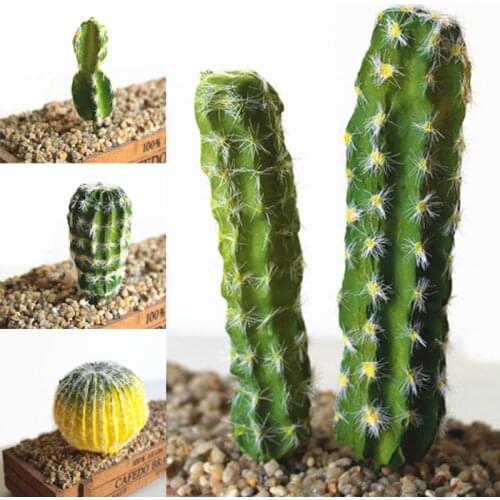 Simulation Succulent Plant Living Room Bedroom Office Decoration Artificial Cactus DIY Landscape Desert Accessories