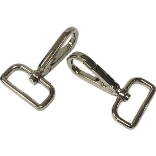 Metal Detachable Snap Hook Gold Trigger Clips Buckles for Leather Strap Webbing Pet Leash Hooks