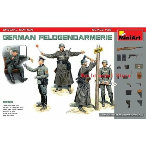 MiniArt 35315 1/35 German Feldgendarmerie. Special Edition