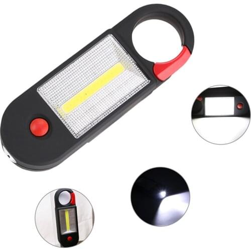 Mini Portable Lantern Tent Light LED Emergency Lamp Waterproof Hanging Hook Flashlight For Camping 2 Modes Use