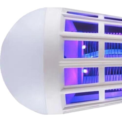 Portable Bug Zapper Light Bulb 2 in 1 Fly Killer Lamp E27 Led Electronic Insect Mosquito Killers for Outdoor Indoor