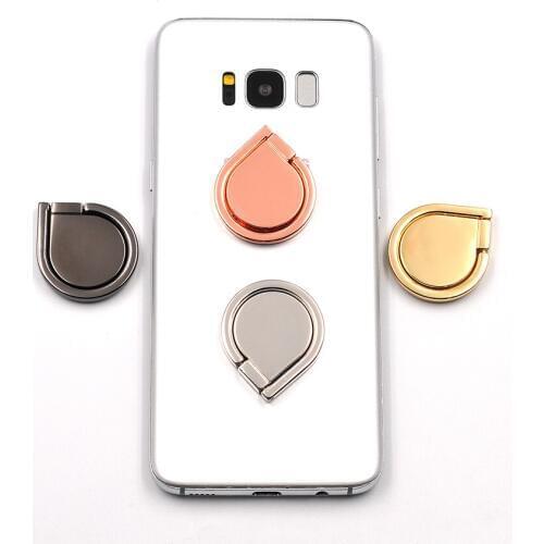 Luxury New 360 Degrees Rotating Spinner Ring Shaped Phone Holder fidget smartphone bracket for iphone 6 7 plus Samsung S7 edge