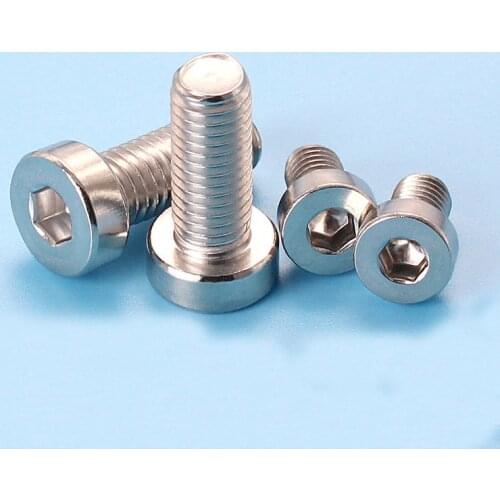 Allen screws 304 stainless steel M3 hexagon socket cap head bolts HEX TAP BOLT M/S