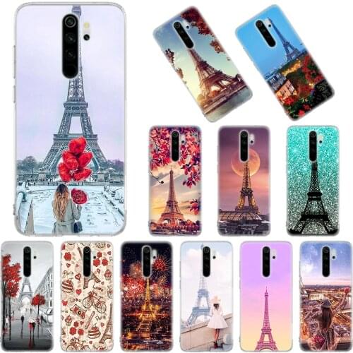 Silicone Case Coque for Xiaomi Redmi Note 8T 9S 6 7 8 Pro 9 Pro 6A 7A 8A 9A 9C K20 K30 Pro Cover France Paris the Eiffel Tower