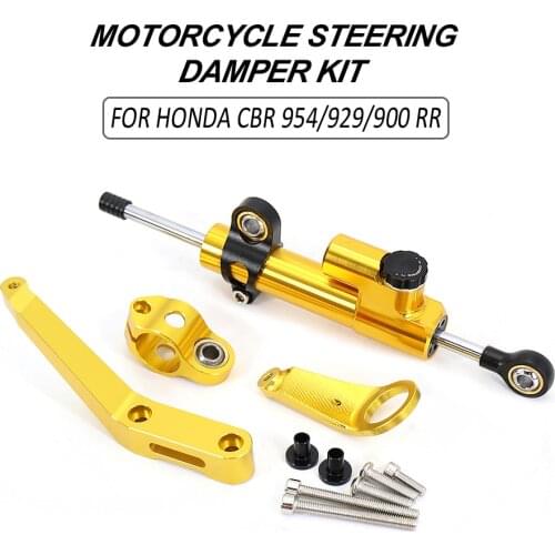 Motorcycle 2000 2001 CBR 929 900 RR Steering Stabilize Damper Mounting Bracket Kit For Honda CBR954RR CBR 954 RR 2002 2003