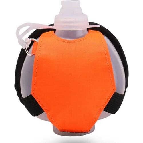 Wrist Storage Bag Wrist Water Bottle Kettle Holder Wrist Storage Bag Hydration Pack Soft Bottle For Riding Fitness Climbing