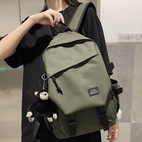 Dcimor Waterproof Oxford cloth backpack Unisex 2021 College students The large capacity School bag Teenage travel backpack