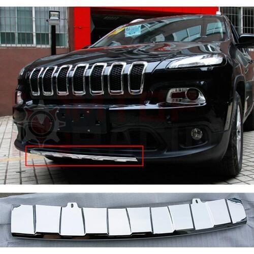 ABS Front Bumper Protector Guard Skid Plate For Jeep Cherokee 2015 2016 2017 2018