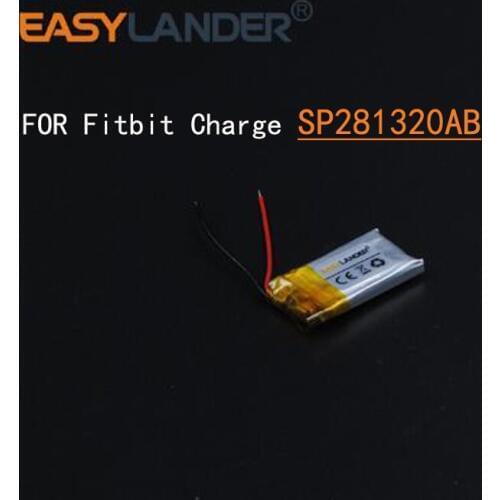 3.7V 60mAh Polymer Li-ion Battery For SP281320AB Fibit Charge Smart bracelet 281320 301320
