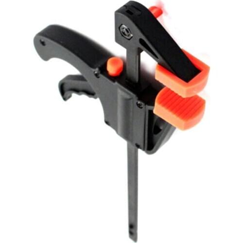 4 inch F Shaped Woodworking Clamp Ratchet Bar Clamp DIY Carpentry Clip Home Tools